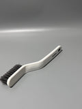 Neatjolly Household Cleaning Brushes, Black Bristles with White Handle, Compact Design, 15 x 4 x 2 cm
