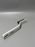 Neatjolly Household Cleaning Brushes, Black Bristles with White Handle, Compact Design, 15 x 4 x 2 cm