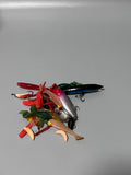 Ethrabbit Fishing Tackle, 3D Simulated Fish Eyes, Vivid Painted Lure, 10g Artificial Bait, 4.5cm