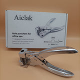 Aiclak Hole punchers for office use,High-end alloy steel production, exquisite modeling, environmental protection and safety, more accurate and convenient drilling