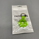 FAINDMOO Protective cases for use wth wireless electronic devices for locating and tracking personal objects, Cat Paw Design, Fits 2.5cm Collar, Silicone, Shock-Resistant, 6.5x3.5cm, Green