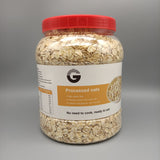 G Processed Oats, Fiber-Rich On-the-Go Breakfast for Busy Adults, 2.3kg/Jar