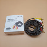 Jozzai Audio Cables, Premium Copper Conductor, Environmentally Friendly PVC, 1.5 Meters