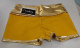 VISKEY Women's Shiny Shorts for Dancewear Nightclub Rave Party