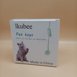 lkubee Pet toys,Endless Fun for Your Feline Friend - Elastic Cat Toy Adhering to Walls and Glass