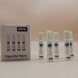 Mlife Cigarette filters,Activated carbon particle filter, healthy smoking
