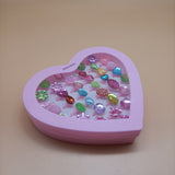 JINNYWOO Toy jewelry，Gemstone texture, favorite of little princesses, first choice for birthday gifts
