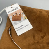 Coowalk Electrically Heated Footmuffs, 380x380mm, 220V, 24W, 50Hz, Brown, with Temperature Adjustment