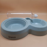 iinnoo pet feeder, independent water bottle design, suitable for dogs and cats