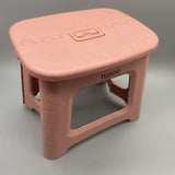 Tusoo Fishing Stool - Durable Plastic, Compact Design, 9.3 x 7.5 x 7.9 Inches, Pink