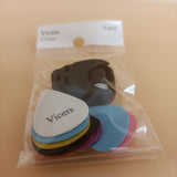 Vicers Guitar picks,Take Your Guitar Playing to the Next Level with Our Colorful and Customizable Guitar Picks