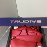 TRUDIVE 2-Piece Separable Diving Wetsuit - Jacket & Pants in Vibrant Red