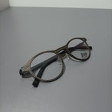 ZEEE Eyeglasses-Wooden Grain Frame - Non-Prescription Eyewear