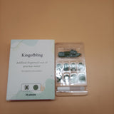 Kingofbling Artificial fingernails not of precious metal,Easy to wear, unique fingertip style
