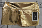 VISKEY Women's Shiny Shorts for Dancewear Nightclub Rave Party
