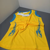 YZZJRNMM Sports Vests, Breathable and Lightweight for Active Performance Yellow XS