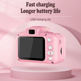 Mini Children Cartoon Camera Taking Photos Videos Music Playback Baby Cartoon Toys Mini Camera Birthday Gifts Toys Outdoor