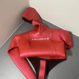 TRUDIVE 2-Piece Separable Diving Wetsuit - Jacket & Pants in Vibrant Red