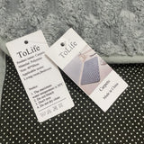 ToLife Carpets - Soft Polyester, 40 x 60 cm, Square, Solid Color