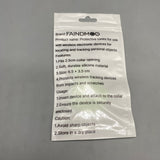 FAINDMOO Protective cases for use wth wireless electronic devices for locating and tracking personal objects, Cat Paw Design, Fits 2.5cm Collar, Silicone, Shock-Resistant, 6.5x3.5cm, Green