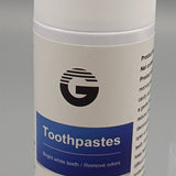 G Toothpastes, Mess-Free Peppermint Pressed Gel for Travel, Home and Teeth Cleaning, 85g