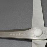 Rotbackmin Scissors - High-Quality White Handled Scissors (One Piece)