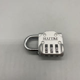 PKLIYH Silver Metal Combination Lock for Doors, Password Protected