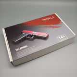 ZRHKLS Toy pistols, safe soft elastic, classic anthropomorphic shape, let children play safely