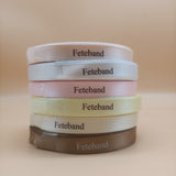 Feteband Gift wrapping ribbons of paper,Smooth feel, bright colors, suitable for gift packaging and handmade DIY production