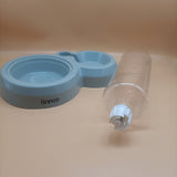 iinnoo pet feeder, independent water bottle design, suitable for dogs and cats