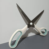 Rotbackmin Scissors - High-Quality White Handled Scissors (One Piece)