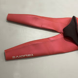 TRUDIVE 2-Piece Separable Diving Wetsuit - Jacket & Pants in Vibrant Red