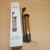 Mlife Air pumps, hand-operated,Inflatable for outdoor travel, suitable for mountain bikes, bicycles, swimming rings