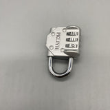 PKLIYH Silver Metal Combination Lock for Doors, Password Protected