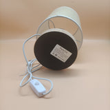Parts3A Lamps,One-button switch, linen lampshade, warm atmosphere