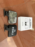 PZWLI Rearview mirrors, Foldable Side Mirror for Golf Carts - Enhanced Rear View While Driving