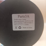 Parts3A Lamps,One-button switch, linen lampshade, warm atmosphere