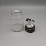 Glimsax cruets, press to open, sealed against moisture, suitable for kitchen and dining table