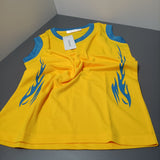 YZZJRNMM Sports Vests, Breathable and Lightweight for Active Performance Yellow XS