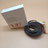 Jozzai Audio Cables, Premium Copper Conductor, Environmentally Friendly PVC, 1.5 Meters