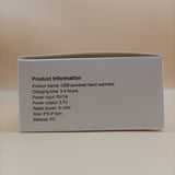 Hecusma USB-powered hand warmers,Fast heating, safe energy saving, green