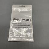 FAINDMOO Protective cases for use wth wireless electronic devices for locating and tracking personal objects, Cat Paw Design, Fits 2.5cm Collar, Silicone, Shock-Resistant, 6.5x3.5cm, Green