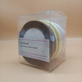 Feteband Gift wrapping ribbons of paper,Smooth feel, bright colors, suitable for gift packaging and handmade DIY production