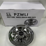 PZWLI Vehicle wheel hubs, Golf Cart Wheel Cover Hubcap - Decorative Accessory for Recreational Vehicles