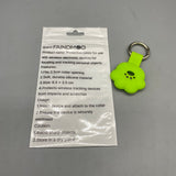 FAINDMOO Protective cases for use wth wireless electronic devices for locating and tracking personal objects, Cat Paw Design, Fits 2.5cm Collar, Silicone, Shock-Resistant, 6.5x3.5cm, Green