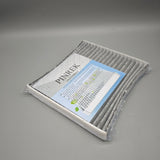 PINREK Air filtering installations – Dual Layer Activated Carbon, High Efficiency, Multi-Layer Protection, Fits Universal Car AC Systems, 21x20x3 cm