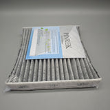 PINREK Air filtering installations – Dual Layer Activated Carbon, High Efficiency, Multi-Layer Protection, Fits Universal Car AC Systems, 21x20x3 cm