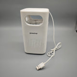 Poweriver Air purifying apparatus and machines – White, 0.5kg, Compact 3.9x3.9x7.1in, Efficient Air Purifying Machine