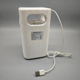 Poweriver Air purifying apparatus and machines – White, 0.5kg, Compact 3.9x3.9x7.1in, Efficient Air Purifying Machine