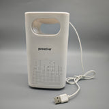Poweriver Air purifying apparatus and machines – White, 0.5kg, Compact 3.9x3.9x7.1in, Efficient Air Purifying Machine